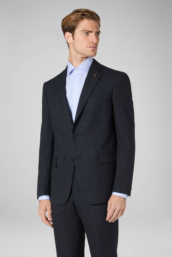 Pal Zileri Abito Palladio in lana stretch con motivo Principe di Galles Offerte