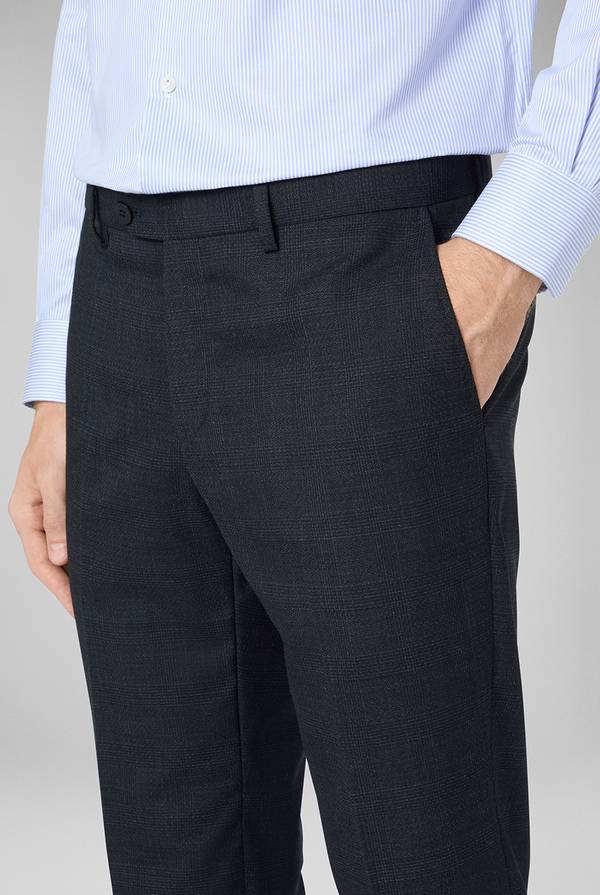 Pal Zileri Abito Palladio in lana stretch con motivo Principe di Galles Offerte