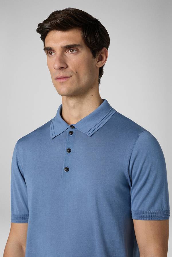 Pal Zileri Polo in cotone e tencel Pezzi Unici