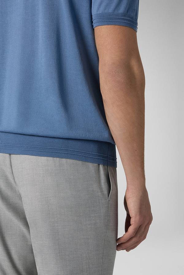 Pal Zileri Polo in cotone e tencel Pezzi Unici
