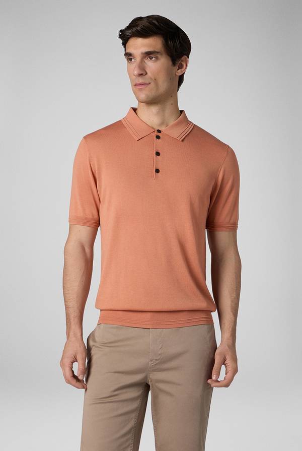Pal Zileri Polo in cotone e tencel Qualità Garantita