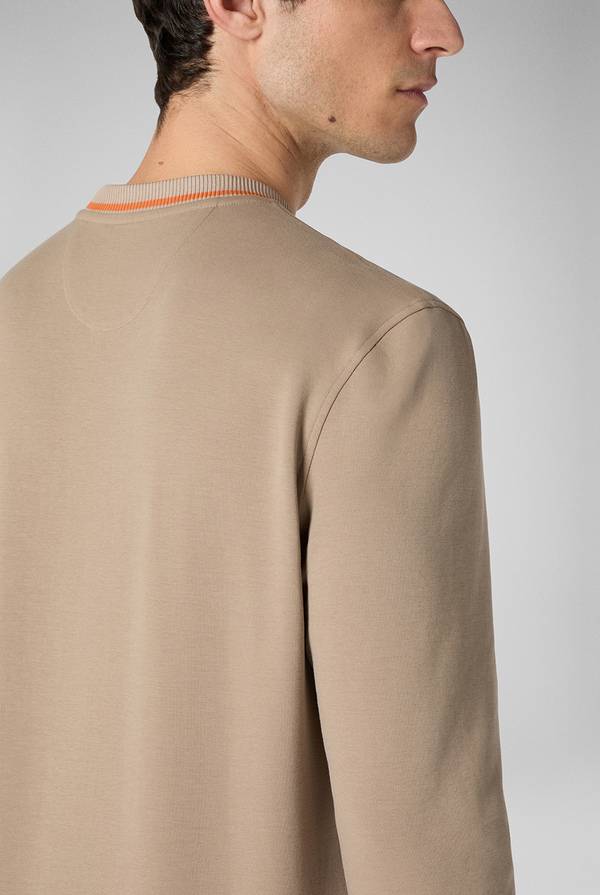 Pal Zileri Felpa in cotone stretch con logo Negozi Online