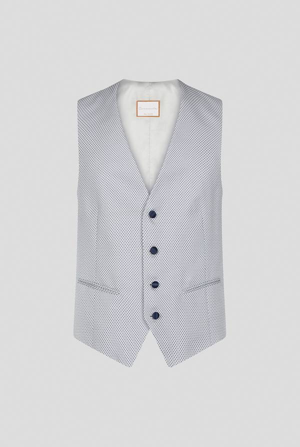 Pal Zileri Gilet Cerimonia con lavorazione jacquard Grande vendita