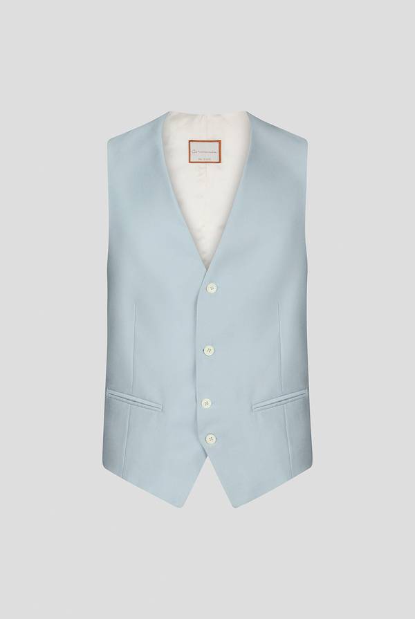 Pal Zileri Gilet Cerimonia in satin Offerta Giorno del Papà
