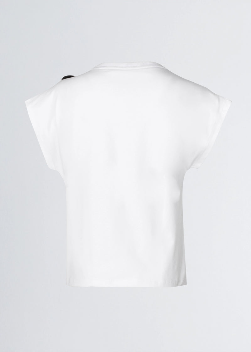 Paola T. T-Shirt in cotone stretch Vendita Economica