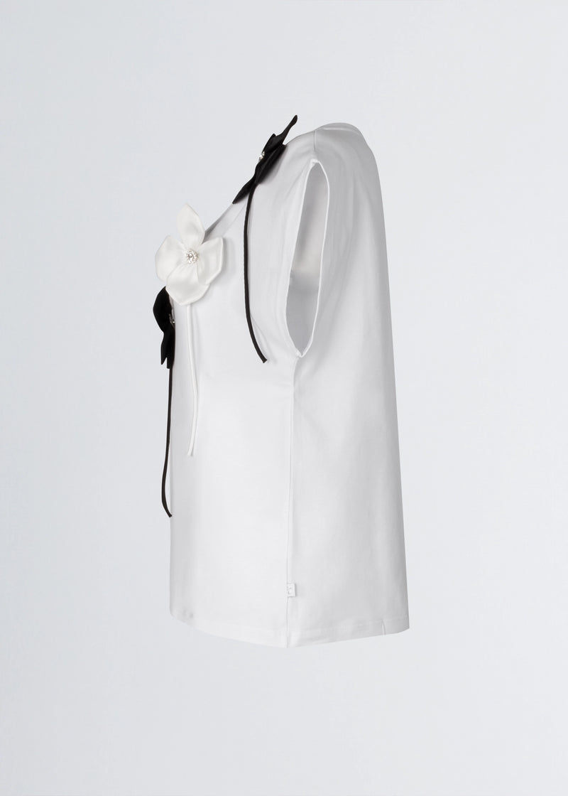 Paola T. T-Shirt in cotone stretch Vendita Economica