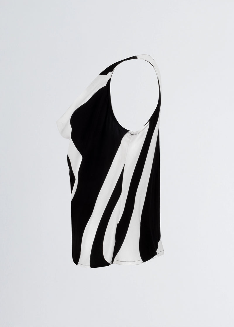 Paola T. Blusa stampa wave In Linea