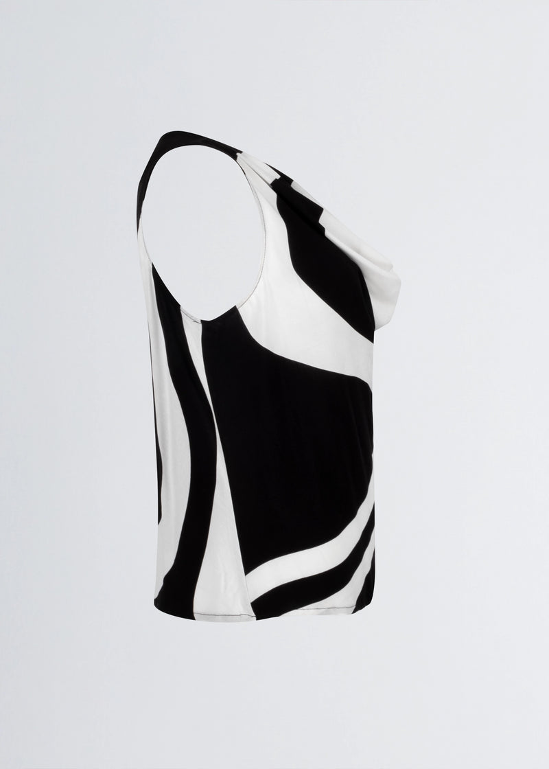 Paola T. Blusa stampa wave In Linea