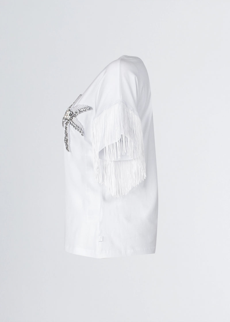 Paola T. T-shirt in cotone stretch Qualità