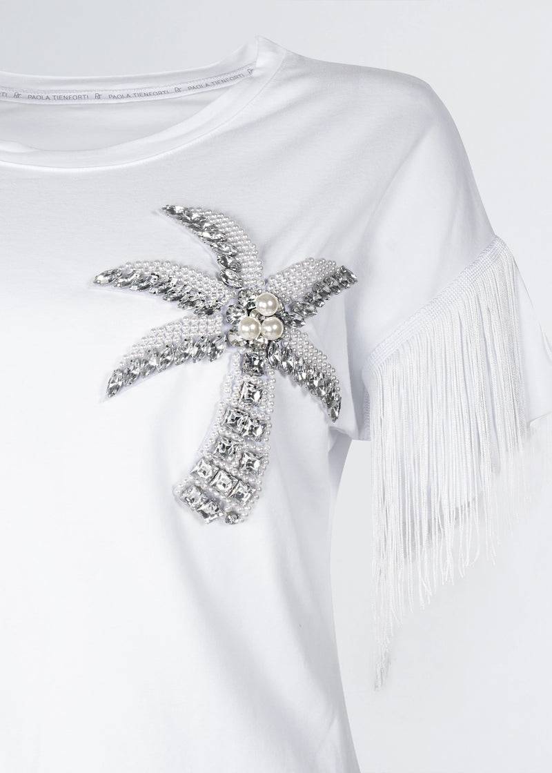 Paola T. T-shirt in cotone stretch Qualità