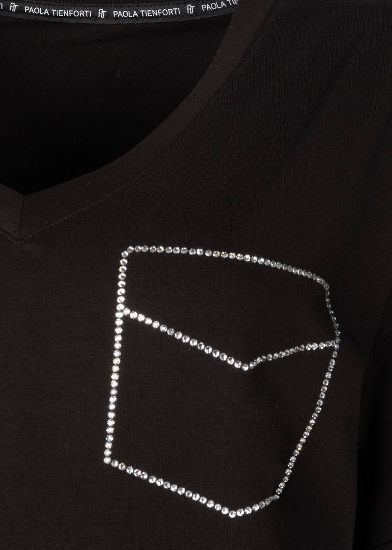 Paola T. T-Shirt in cotone stretch Acquista Ora