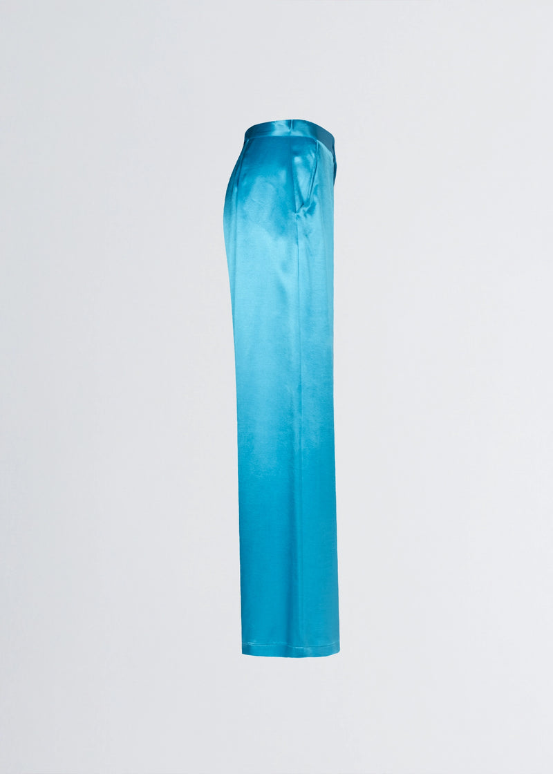 Paola T. Pantalone palazzo in raso di viscosa In Vendita