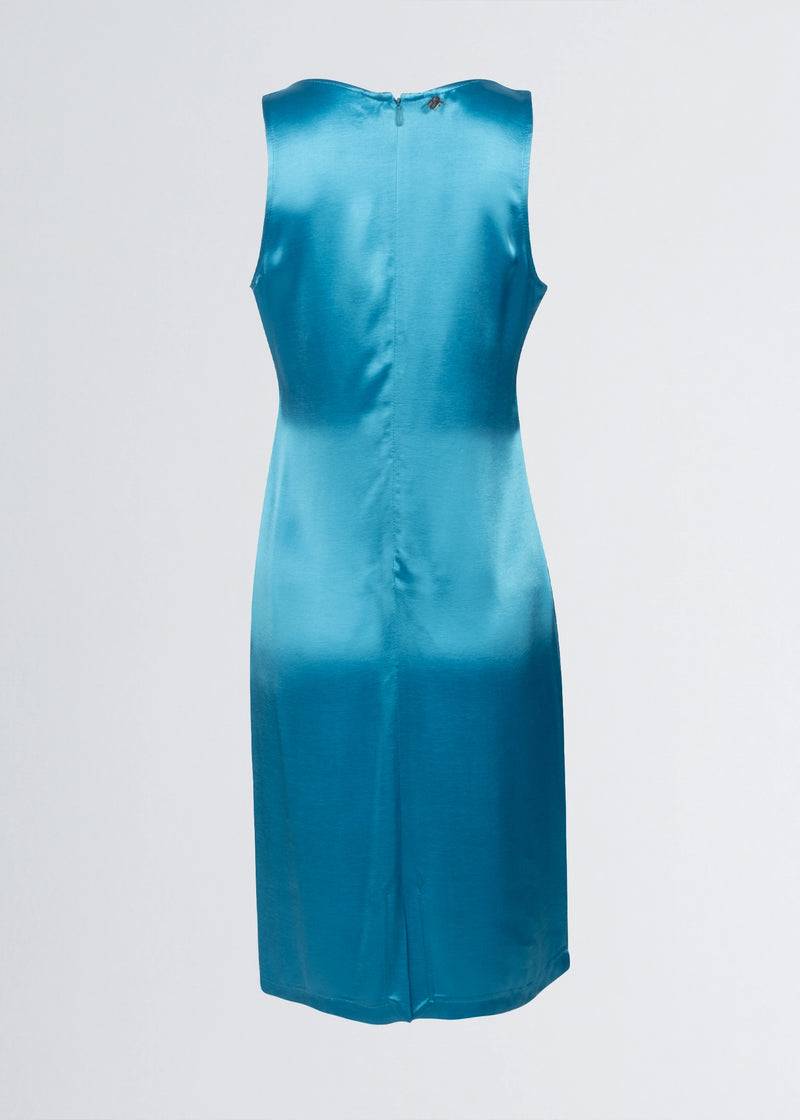 Paola T. Abito in raso di viscosa Saldi