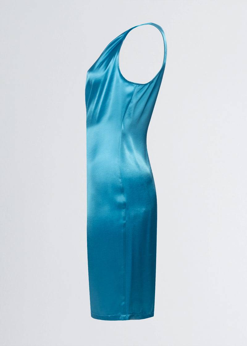 Paola T. Abito in raso di viscosa Saldi