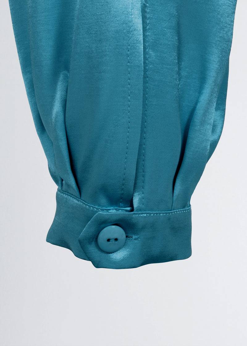 Paola T. Pantalone jogger in raso di viscosa Vendita Calda