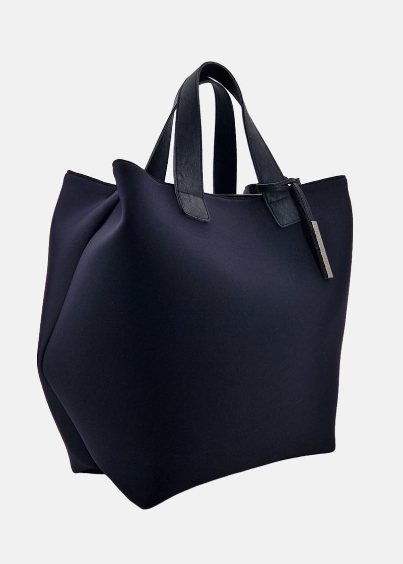 Paola T. Shopper in neoprene con pendente argento Negozi Online