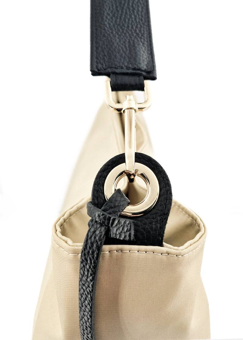 Paola T. Sacca in nylon con dettagli oro Sottocosto