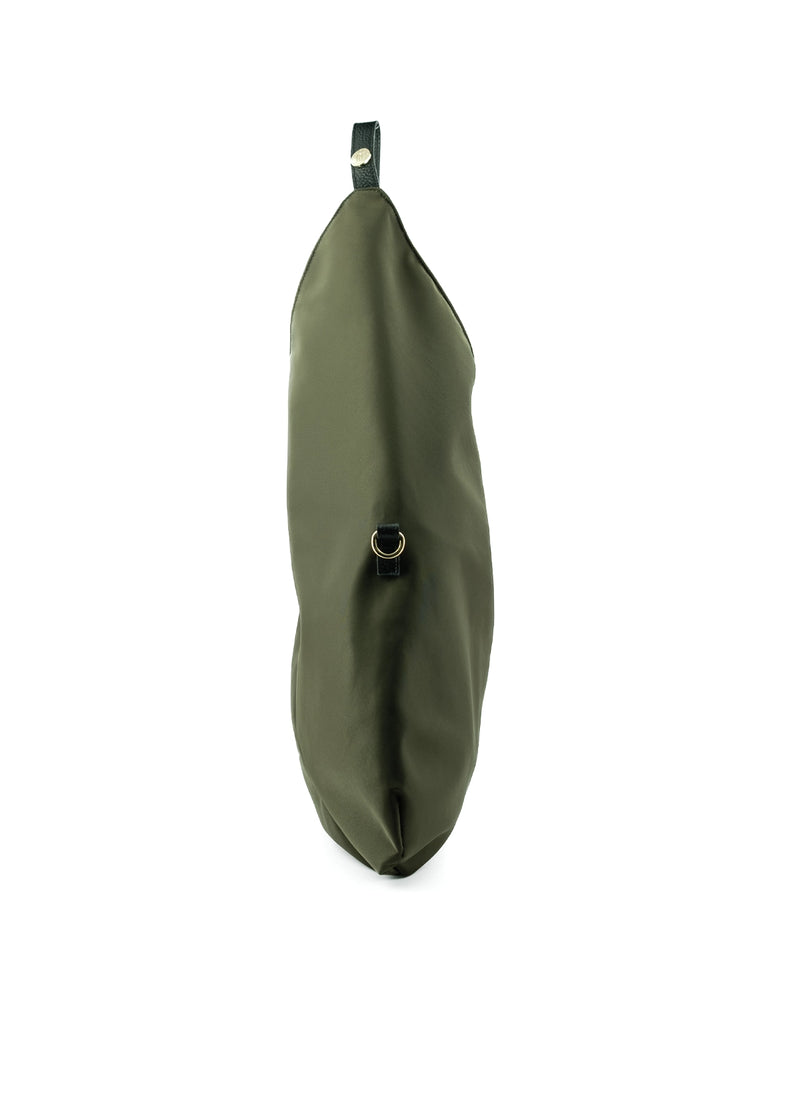 Paola T. Sacca hobo in nylon con dettagli oro Economico