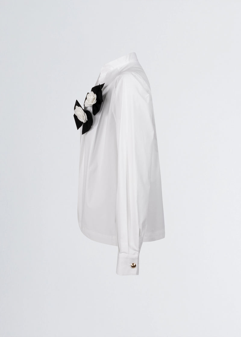 Paola T. Blusa in cotone stretch Nuovo