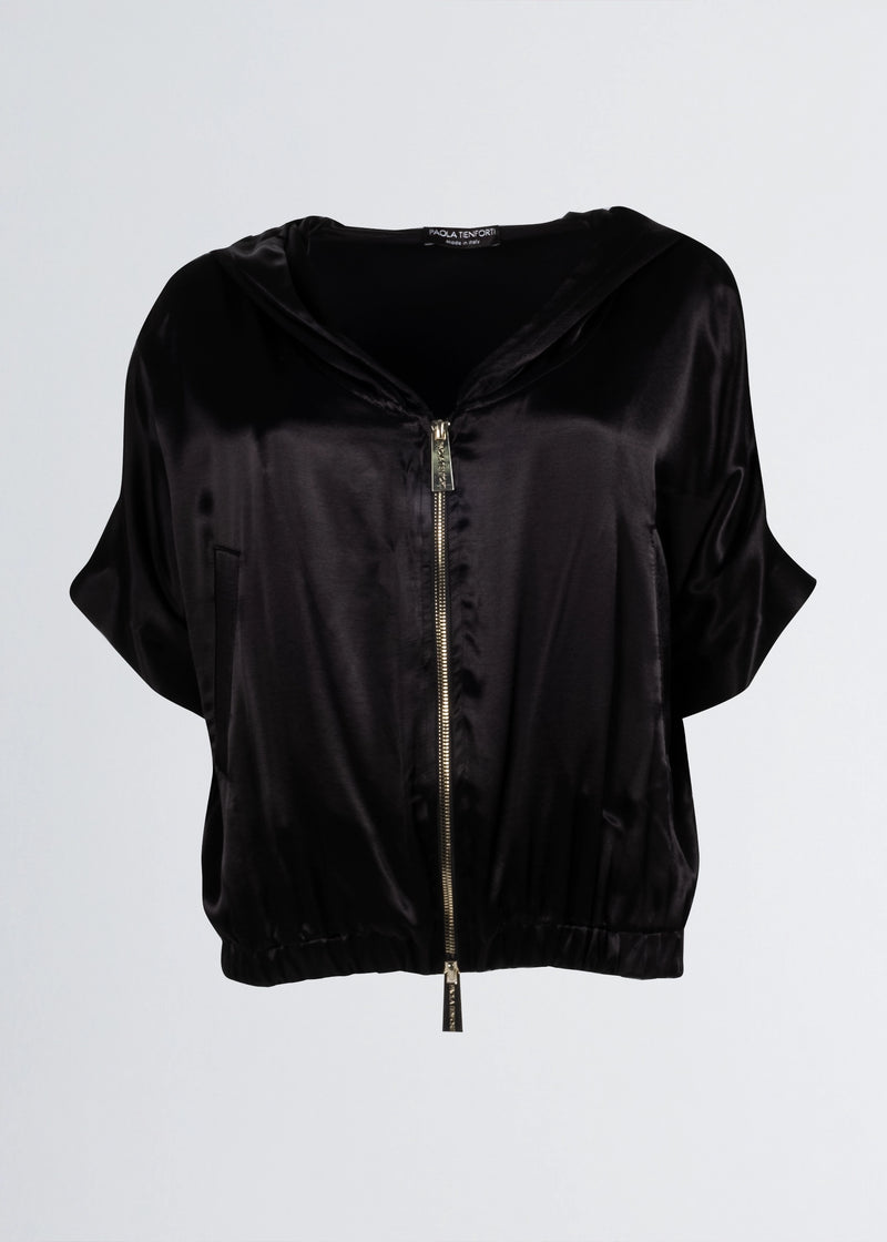 Paola T. Bomber in raso di viscosa Soddisfazione Garantita