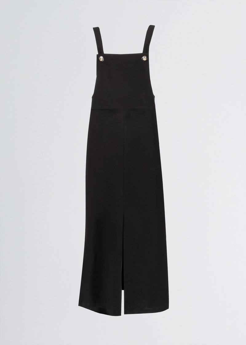 Paola T. Salopette gonna in cotone stretch Prezzo Ridotto