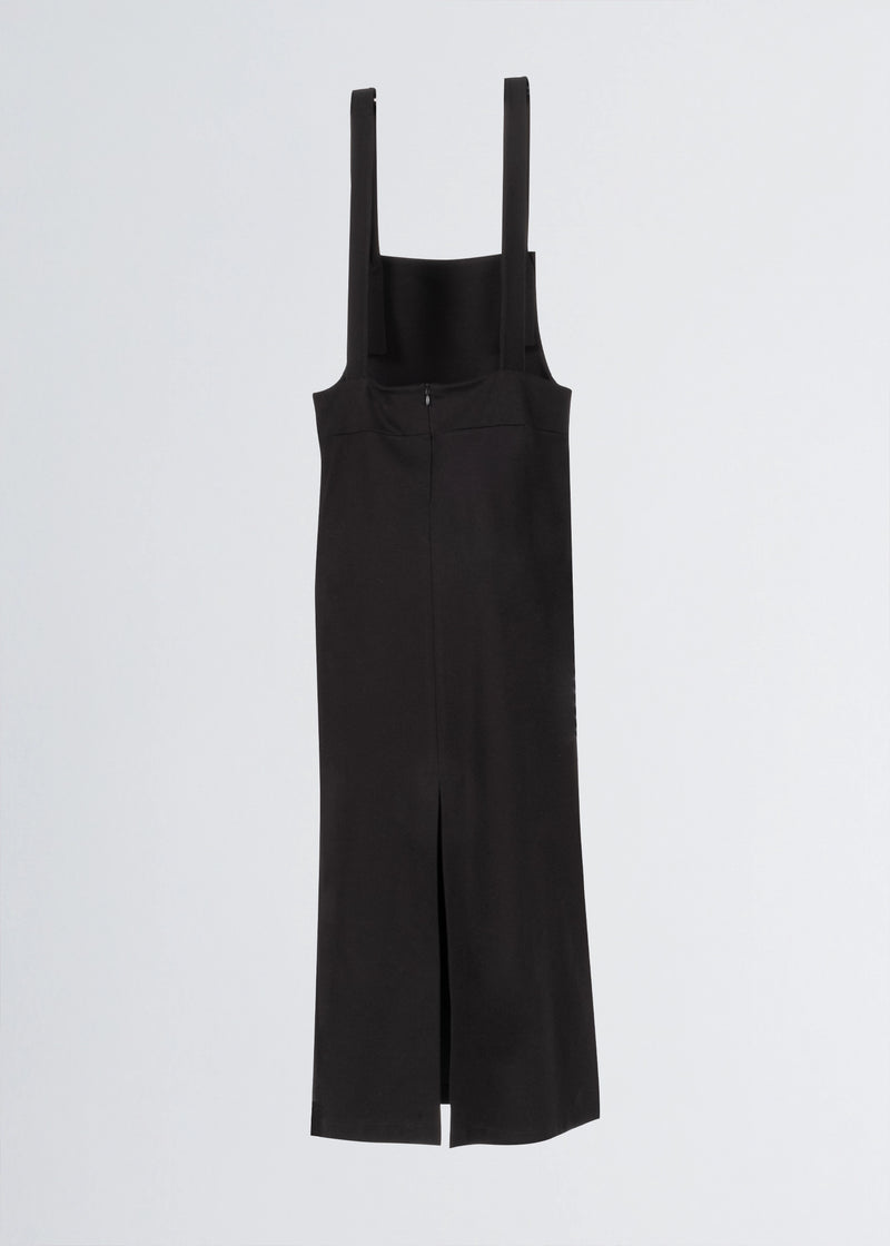 Paola T. Salopette gonna in cotone stretch Prezzo Ridotto