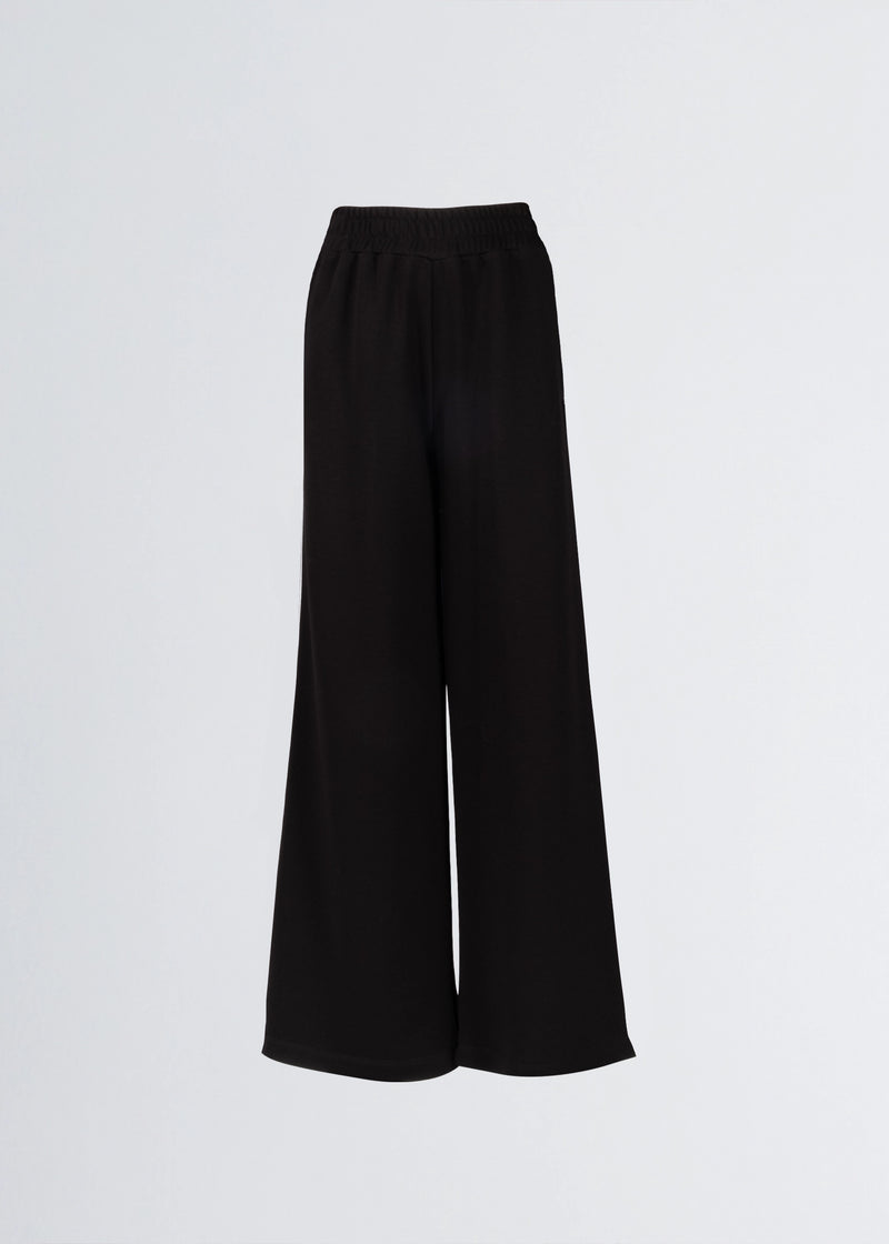 Paola T. Pantalone palazzo in cotone stretch Presa