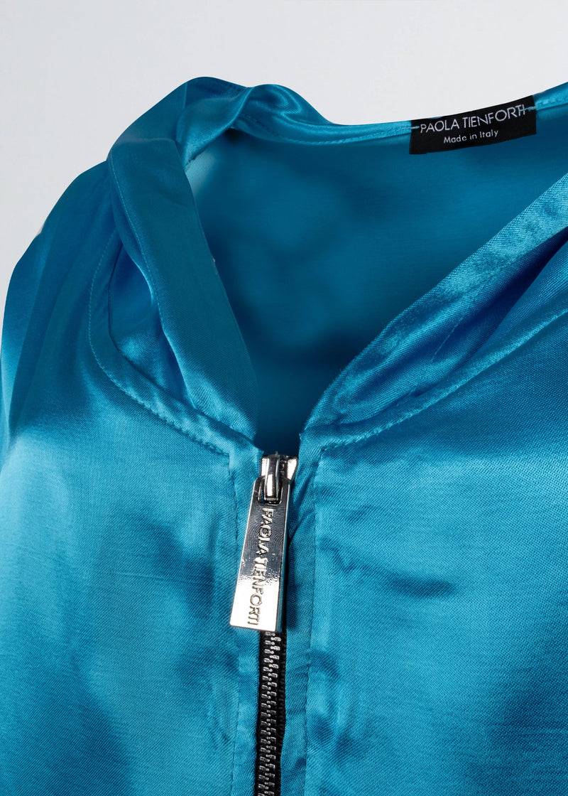 Paola T. Bomber in raso di viscosa Offerte