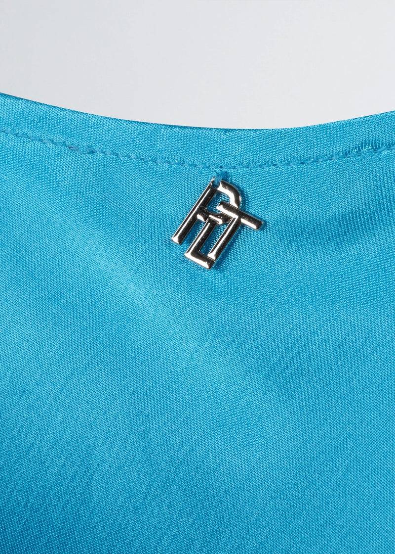 Paola T. Blusa scollatura morbida in raso Promozione