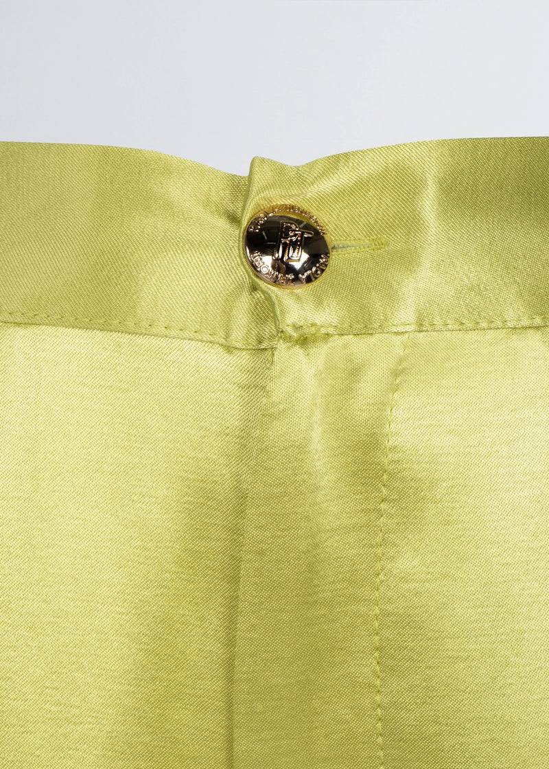 Paola T. Pantalone palazzo in raso di viscosa Sconto