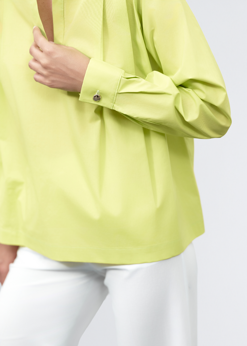 Paola T. Blusa in cotone stretch Economico