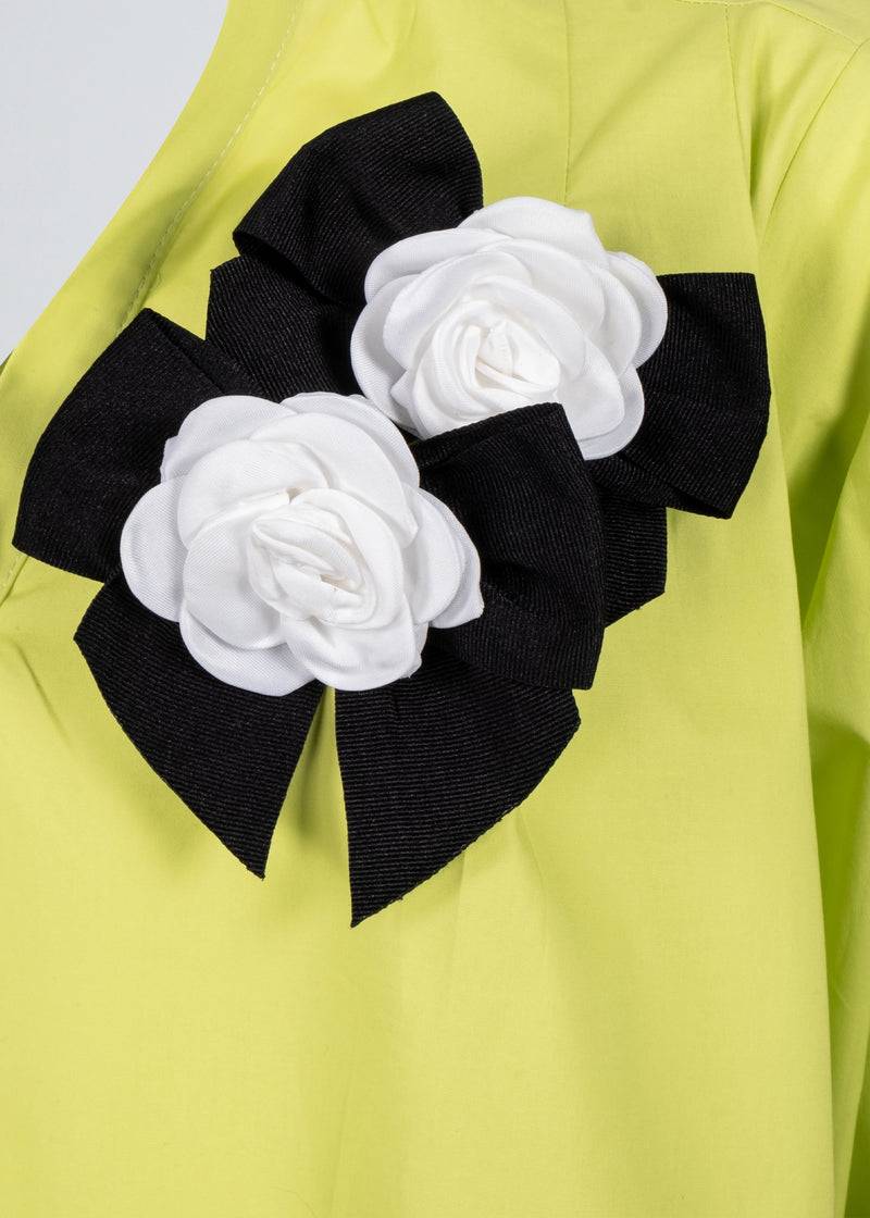 Paola T. Blusa in cotone stretch Economico