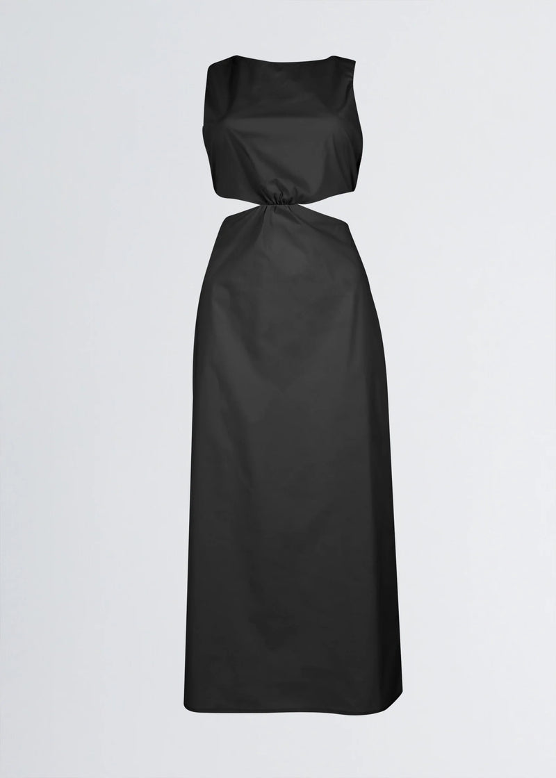 Paola T. Abito CUT-OUT in cotone stretch In Saldo