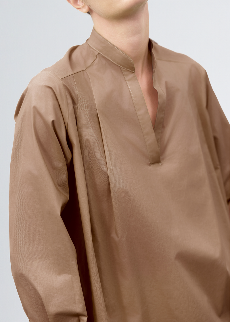 Paola T. Blusa in cotone stretch Fino al 50% di sconto