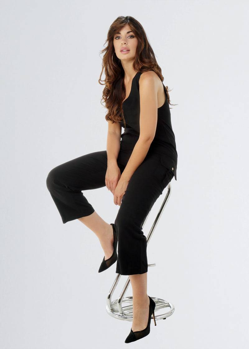 Paola T. Tuta in lino e viscosa Outlet