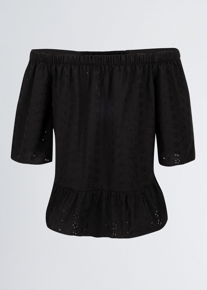 Paola T. Blusa in cotone sangallo 2025