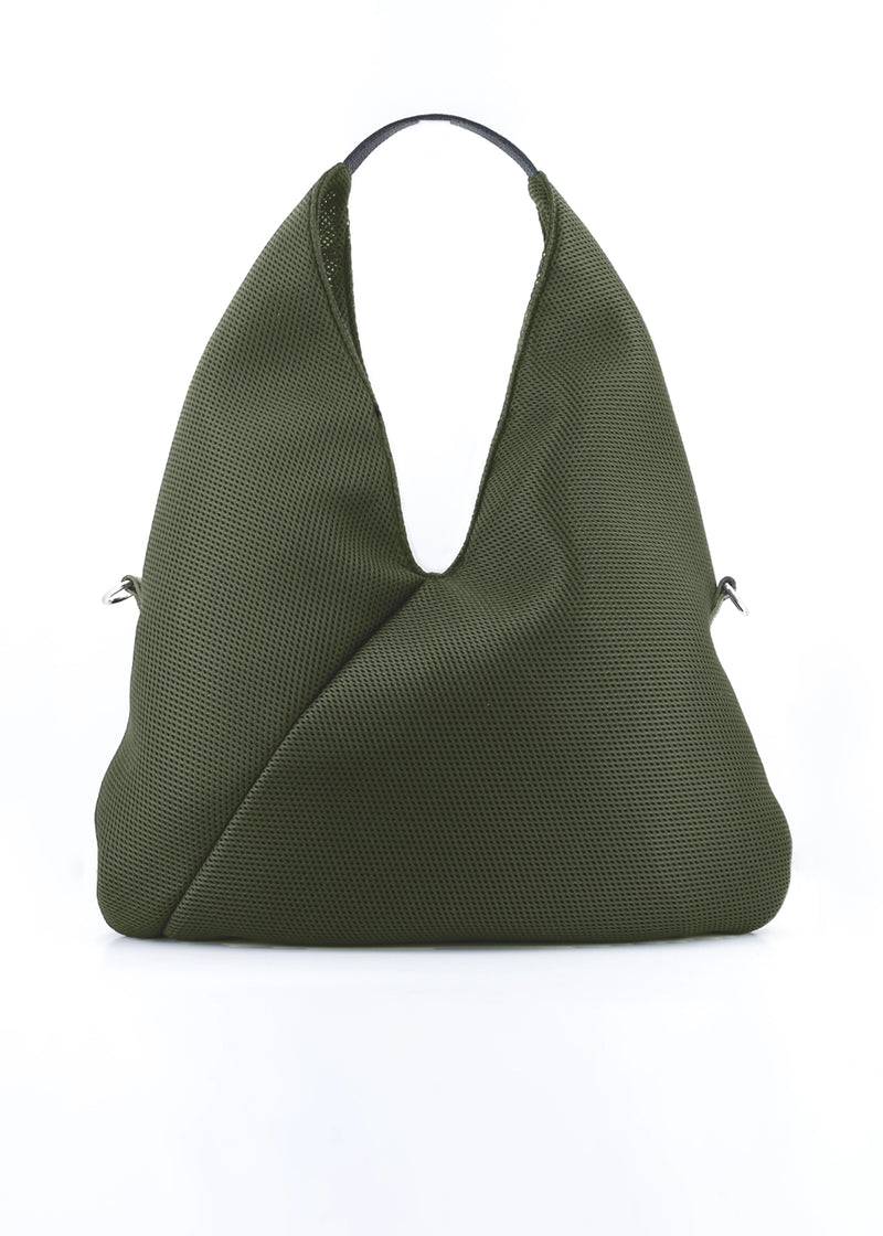 Paola T. Sacca hobo in traforato con dettagli argento In Linea