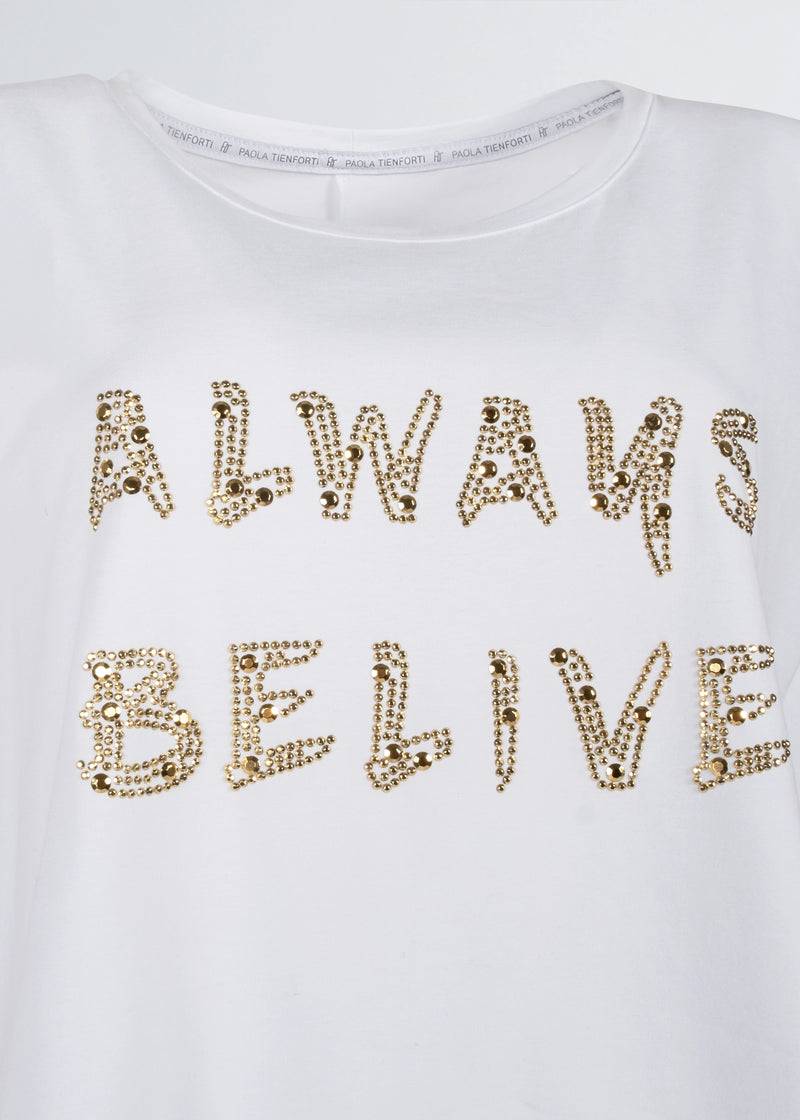 Paola T. T-shirt in cotone stretch Offerte