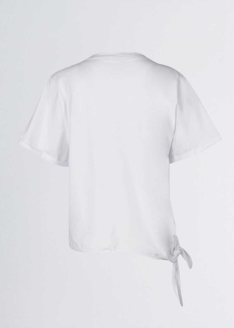 Paola T. T-Shirt in cotone stretch Vendita Economica