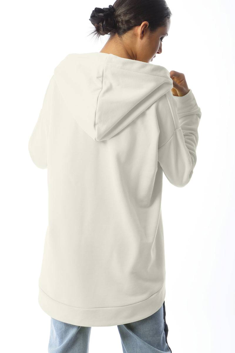 Paola T. Felpa oversize con cappuccio Fino Al -60%