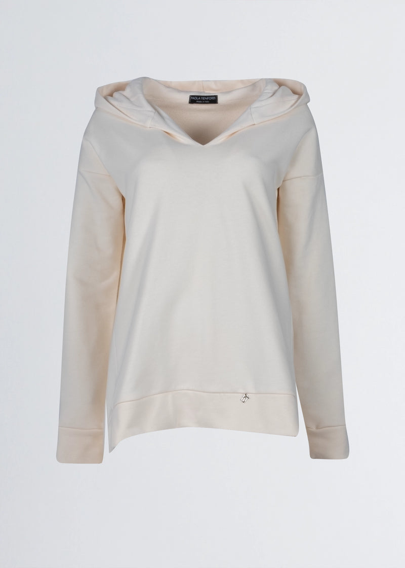 Paola T. Felpa oversize con cappuccio Fino Al -60%
