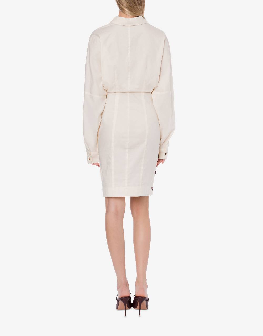 Philosophy Di Lorenzo Serafini Abito in cotone stretch con bottoni Moda