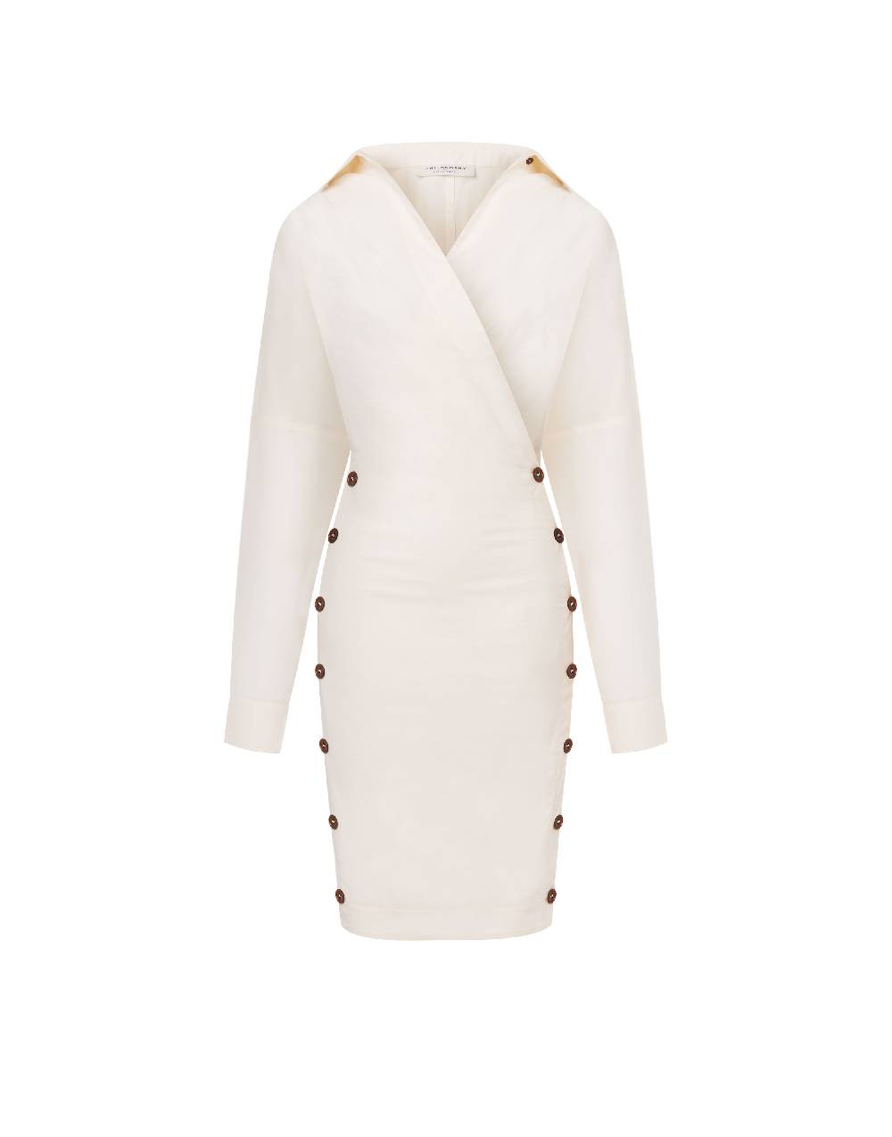 Philosophy Di Lorenzo Serafini Abito in cotone stretch con bottoni Moda