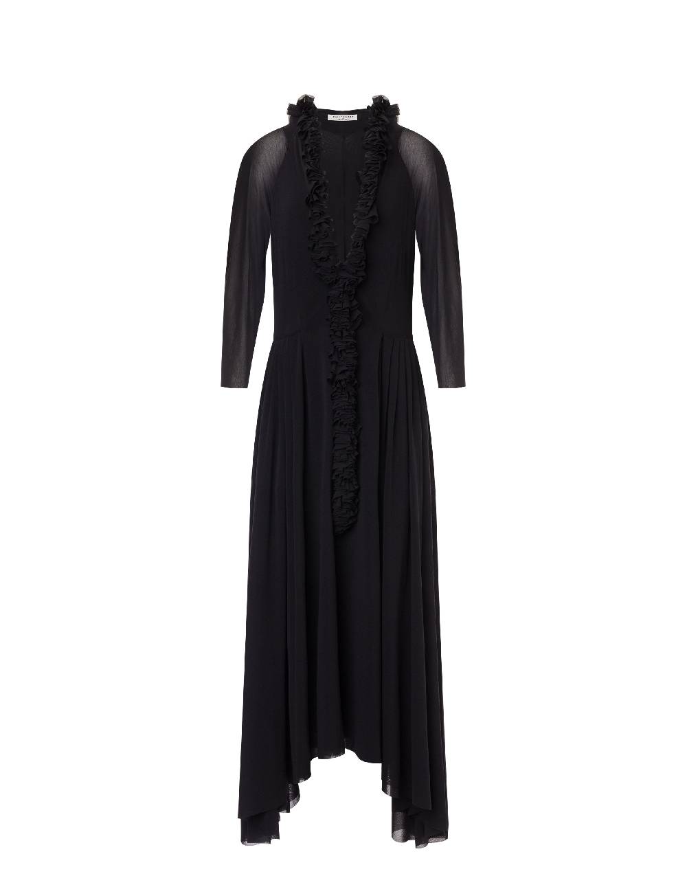 Philosophy Di Lorenzo Serafini Abito in tulle stretch con ruches 2025