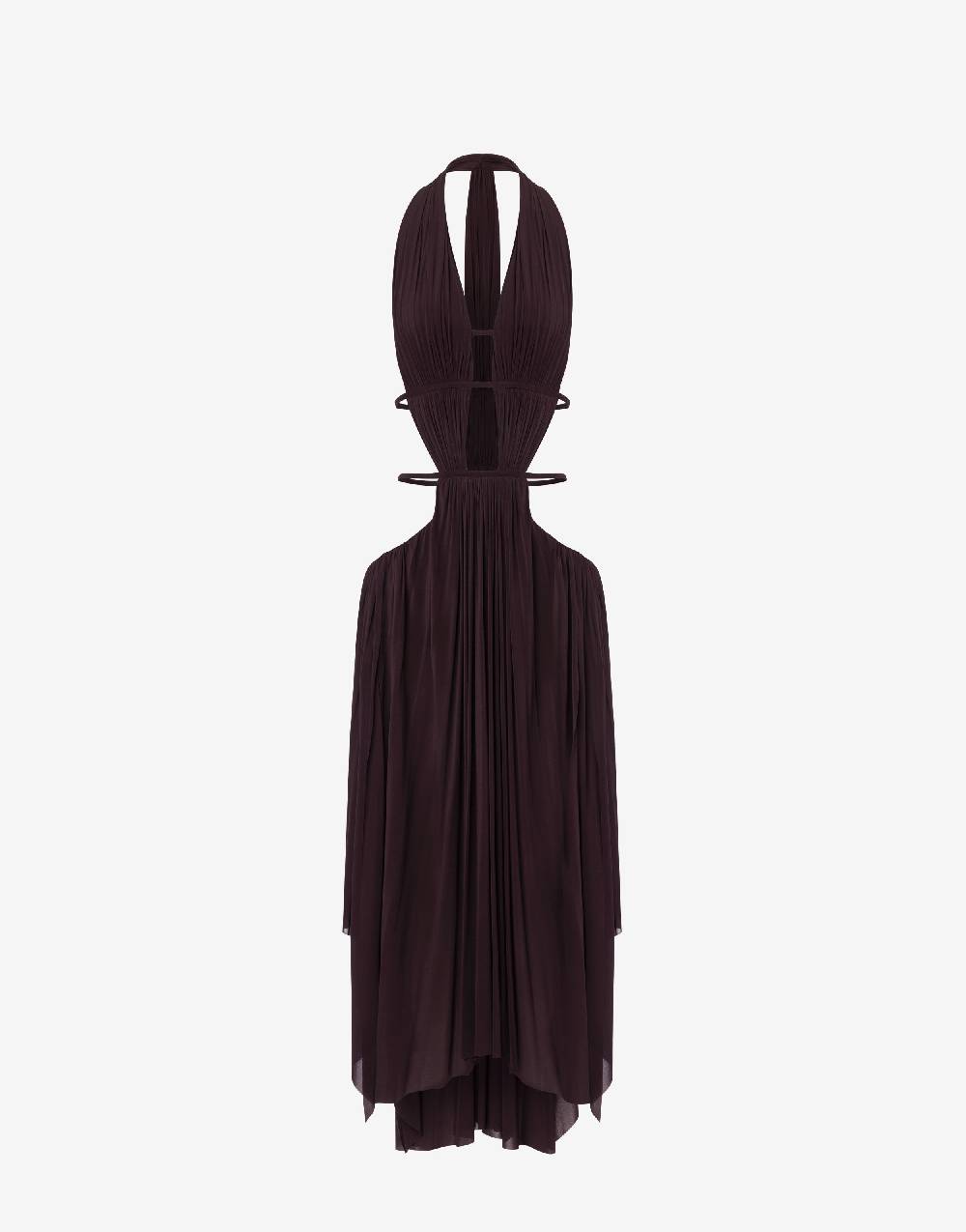 Philosophy Di Lorenzo Serafini Abito in jersey drappeggiato con cut-out