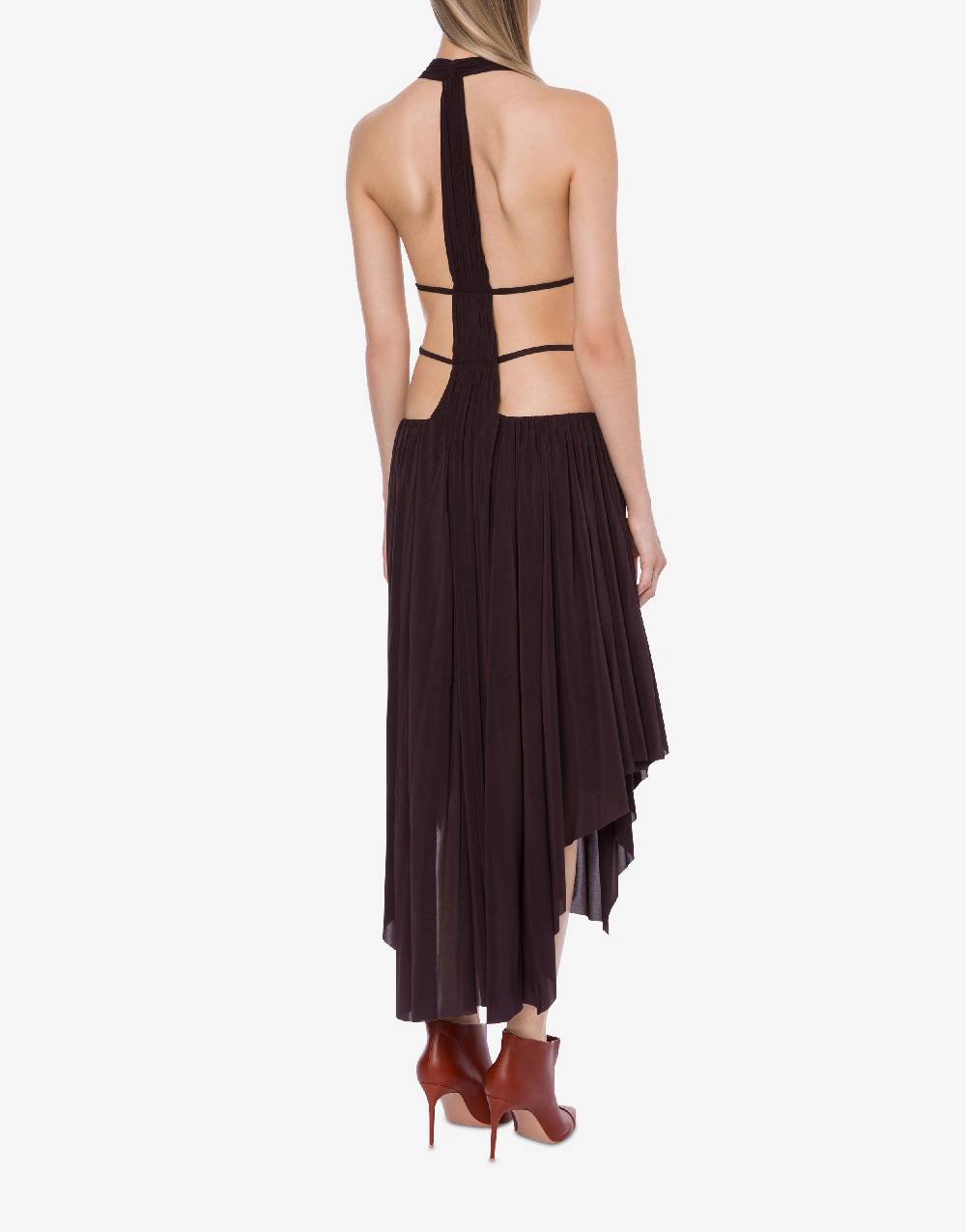Philosophy Di Lorenzo Serafini Abito in jersey drappeggiato con cut-out Qualità Garantita