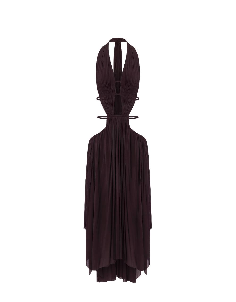 Philosophy Di Lorenzo Serafini Abito in jersey drappeggiato con cut-out Qualità Garantita
