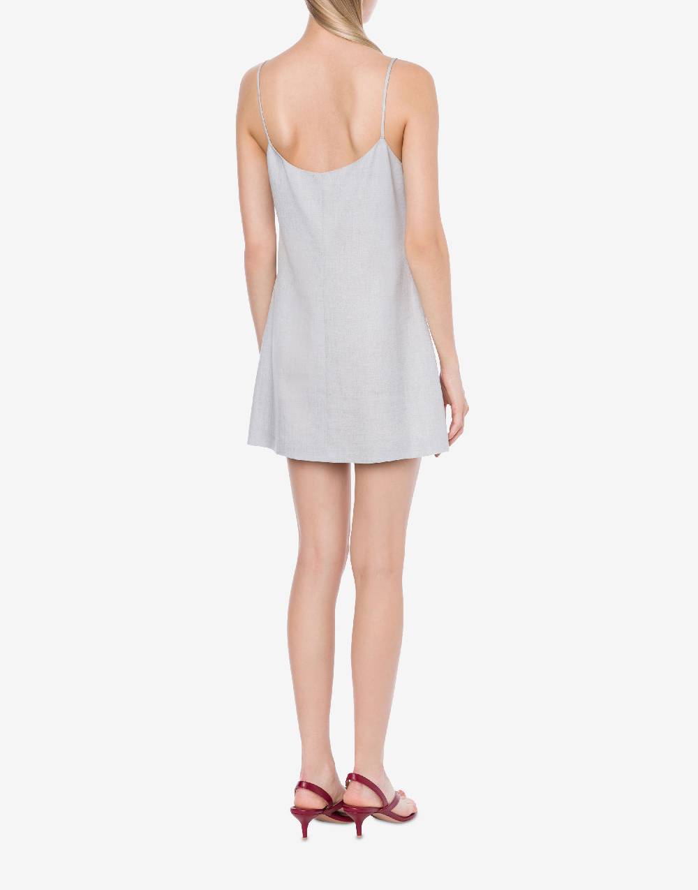 Philosophy Di Lorenzo Serafini Minidress in tela misto lino Negozi Online