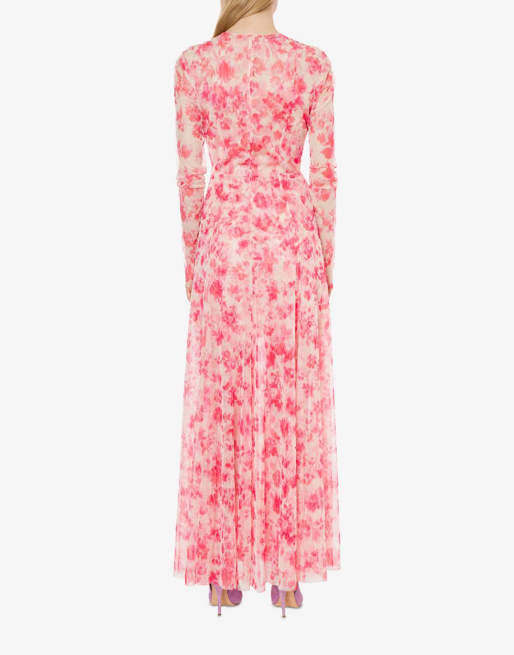Philosophy Di Lorenzo Serafini Abito in tulle con stampa fiori Vendita