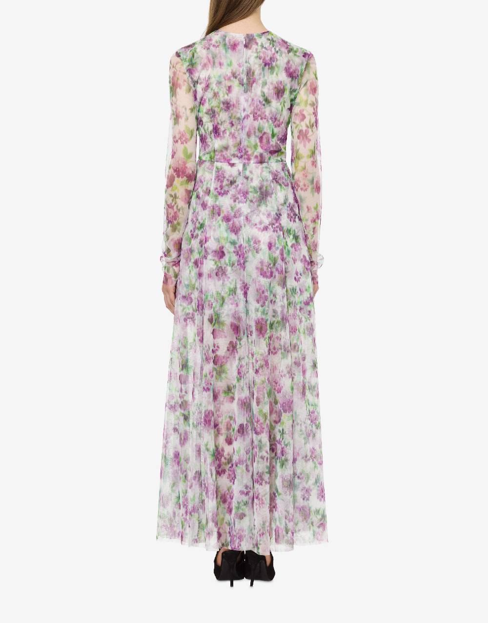 Philosophy Di Lorenzo Serafini Abito in tulle con stampa fiori Sottocosto